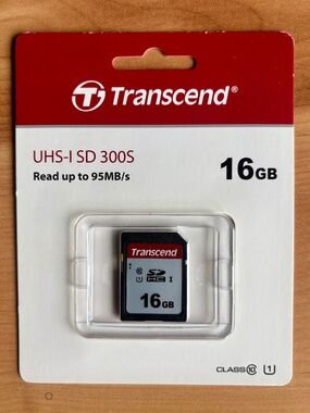 Transcend 16GB 300S UHS-I SDHC Memory Card